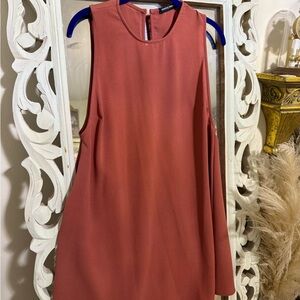 American Apparel Rust Dress